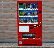 デジカモ使用例 自動販売機
